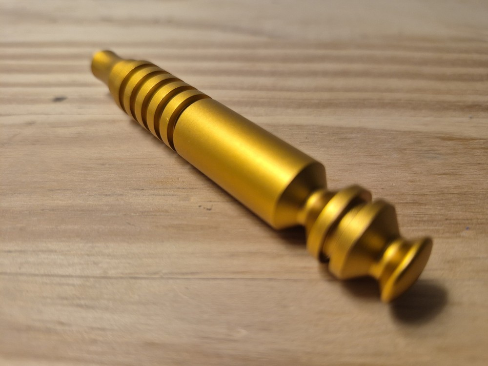 Razorock Gold Aluminum Safety Razor Handle