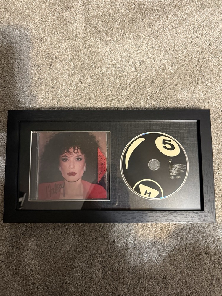 Halsey Signed Framed CD DISPLAY W/COA