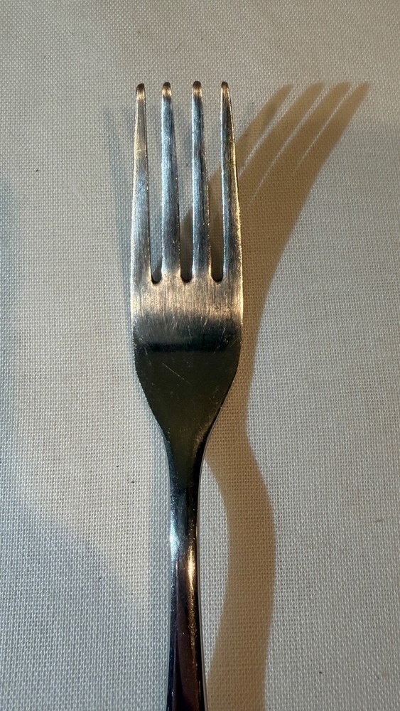 Gustav Stainless Flatware BIRGIT Pattern Dinner Fork Sweden 7.75" EUC Free Ship