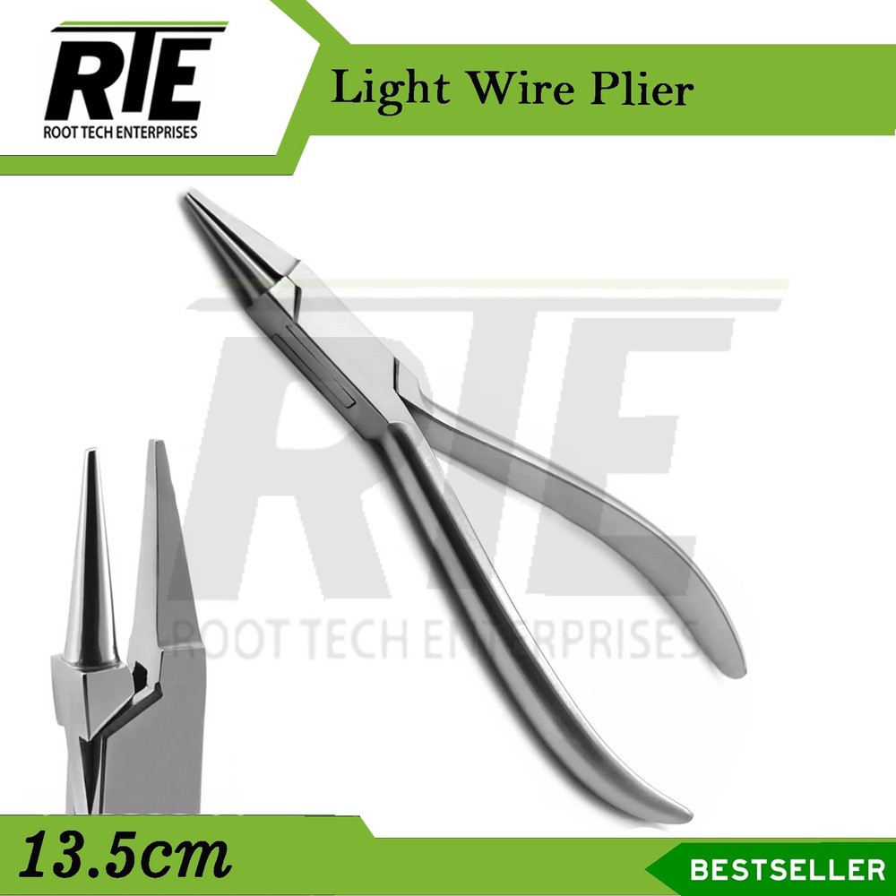 Orthodontic Bird Beak Pliers Light Wire Bending Loop Forming Dental Tool
