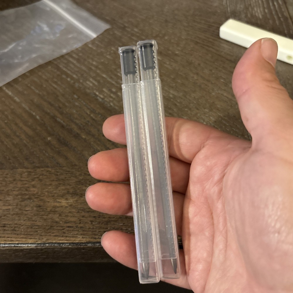 Pair Maratac CountyComm Derlin Titanium Probe by EOD Robotics With Glow Holder!