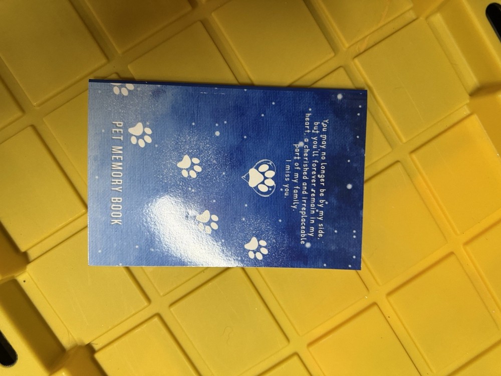 Pet Memory Journal