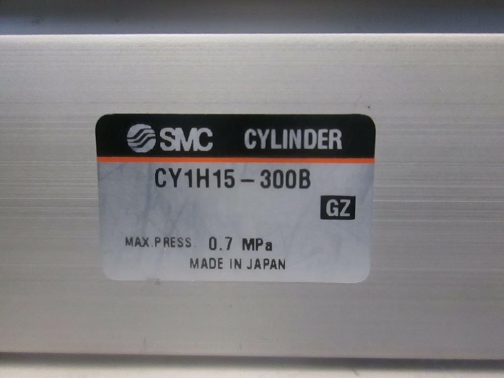 SMC, Pneumatic Cylinder, CY1H15-300B, Used