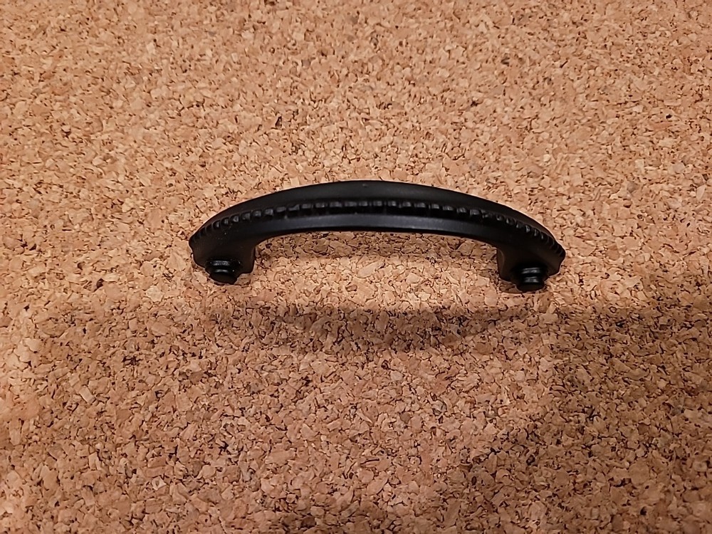 3 In CC Matt Black Center Rope Design Drawer Pull