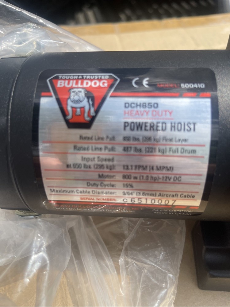 BULLDOG WINCH 500410
