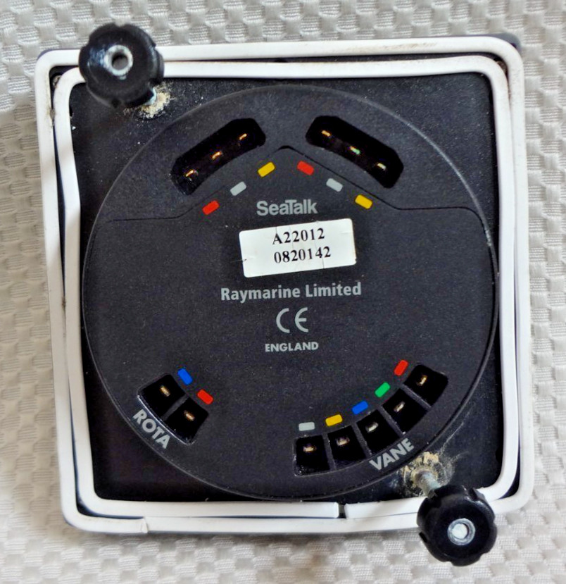 RAYMARINE ST60 WIND INSTRUMENT DISPLAY A22012 w/ STUDS & COVER