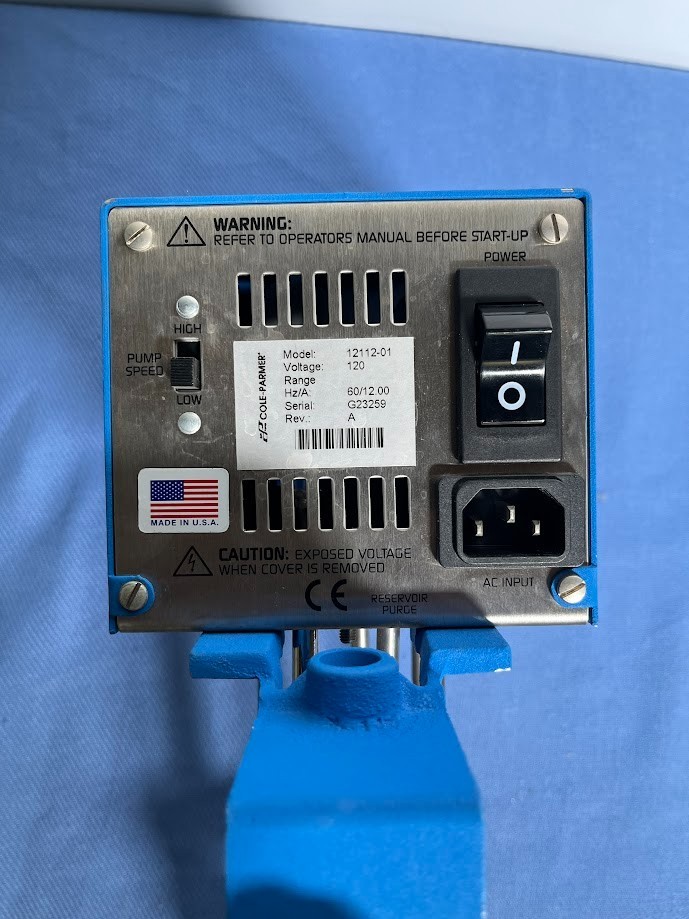 COLE-PARMER 12112-01 CIRCULATING HEATER POLYSTAT TEMPERATURE CONTROLLER
