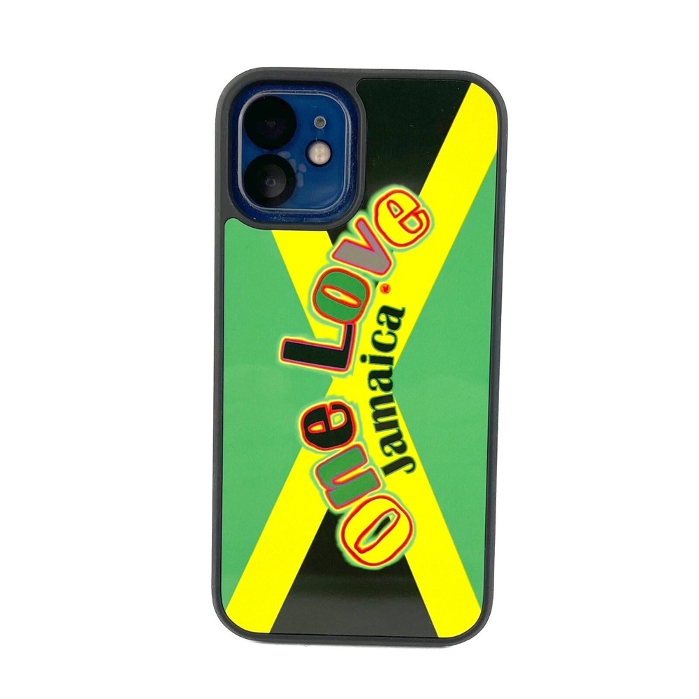 iPhone 16 16 pro max One Love Jamaica iPhone rubber case