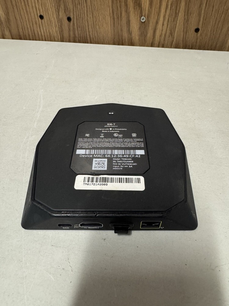 Xfinity Xi6-T Comcast Flex 4K TV Streaming Box