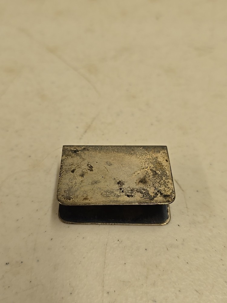 Antique LA Colonial Sterling Silver Match Box Safe
