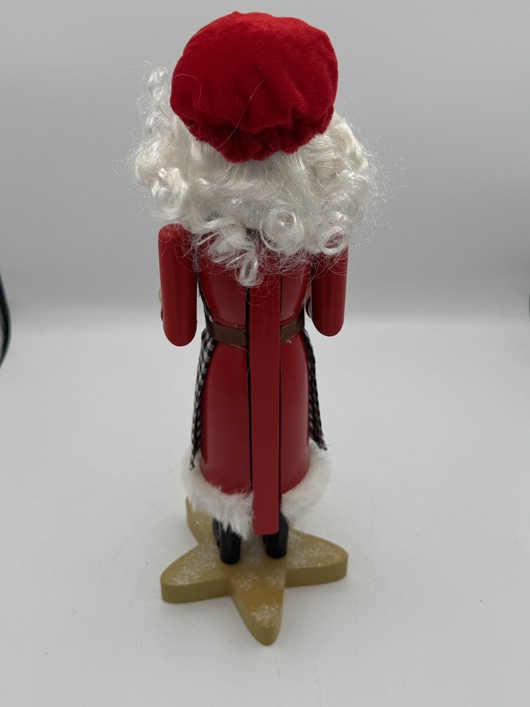 14” Mrs Clause Nutcrackercwith Cookies