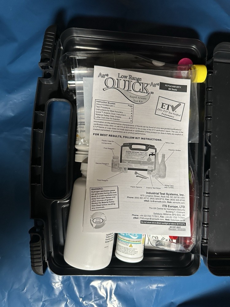 Industrial Test Systems Quick 481297-I Arsenic Low-Range for Water Quality