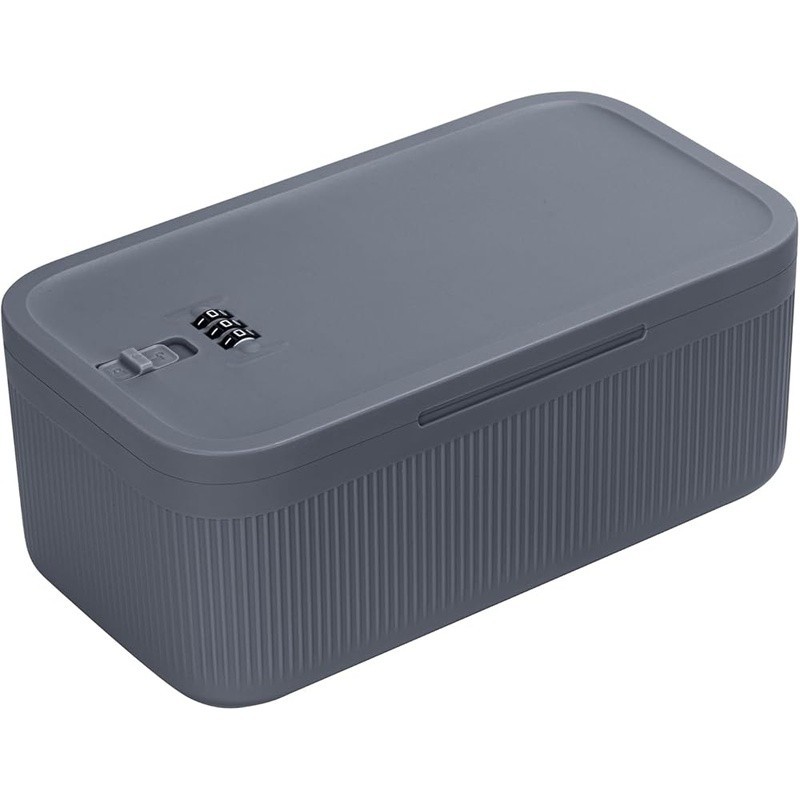 Lockable Storage Box W/ Mechanical Code Lock Valuables Medicines Food Organizer