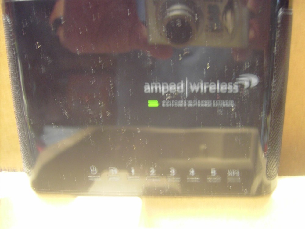 amped High Powered Wireless N Range Extender Used