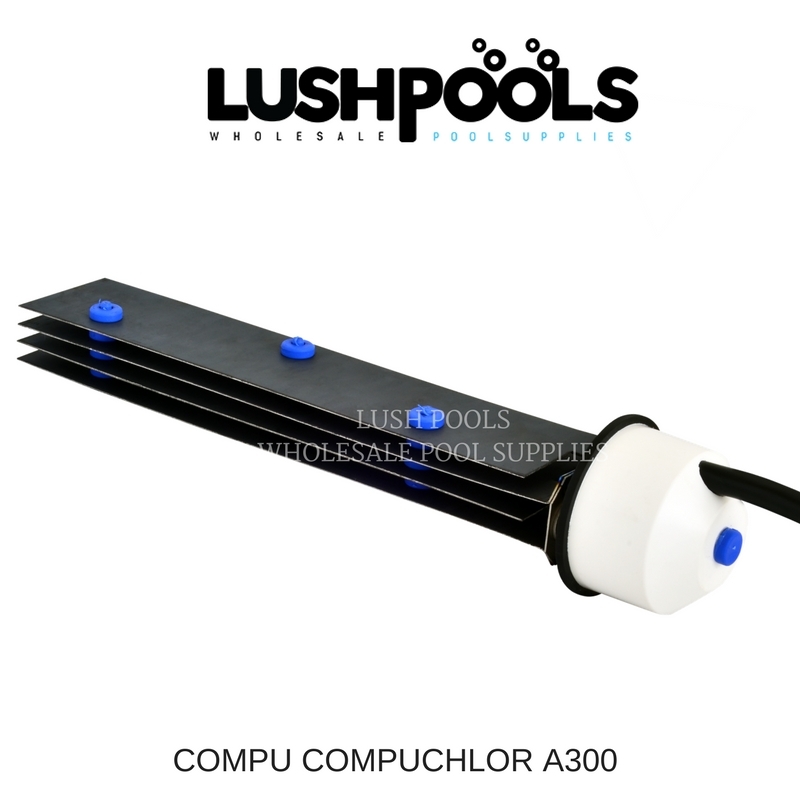 Compu Compuchlor A300 Self Cleaning Replacement Salt Chlorinator Cell 5yr Wrnty