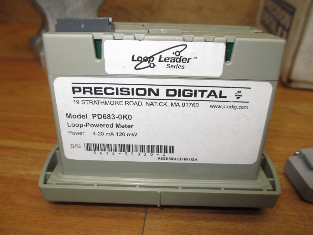 Precision Digital PD683-0K0 *PLZ READ* Loop Powered Meter Digital Panel Meter