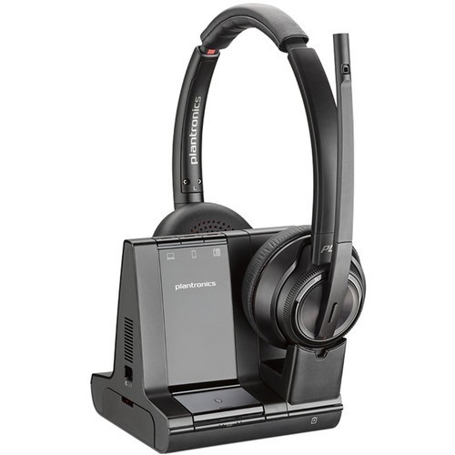 Plantronics Poly SAVI 8220 Office Wireless DECT Headset System - 7S4B5AA#ABA