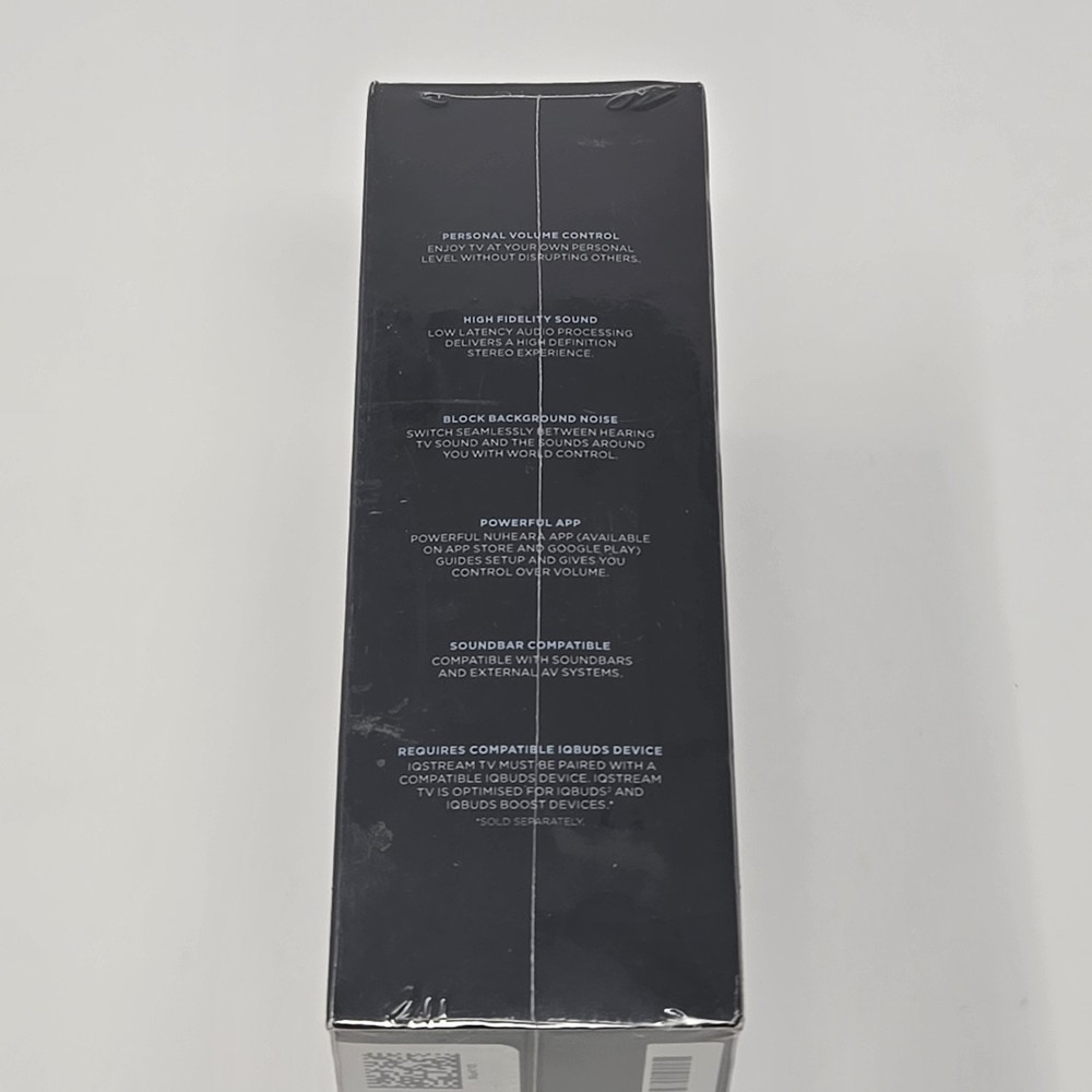 Nuheara IQstream TV Wireless Audio Transmitter for Hearing Devices