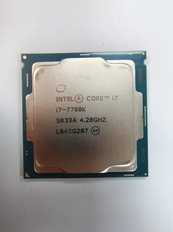 Intel Core I7-7700K Processor (4.2 GHz, Quad-Core, LGA 1151) - SR33A
