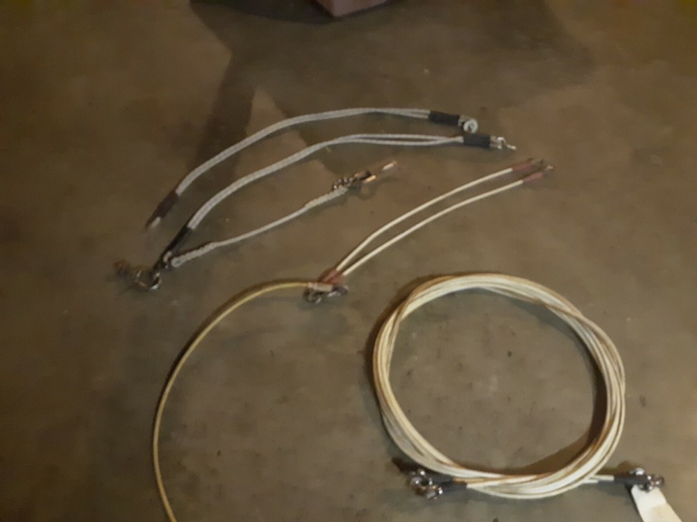 Rigging Cables Ropes Various Marine Lot