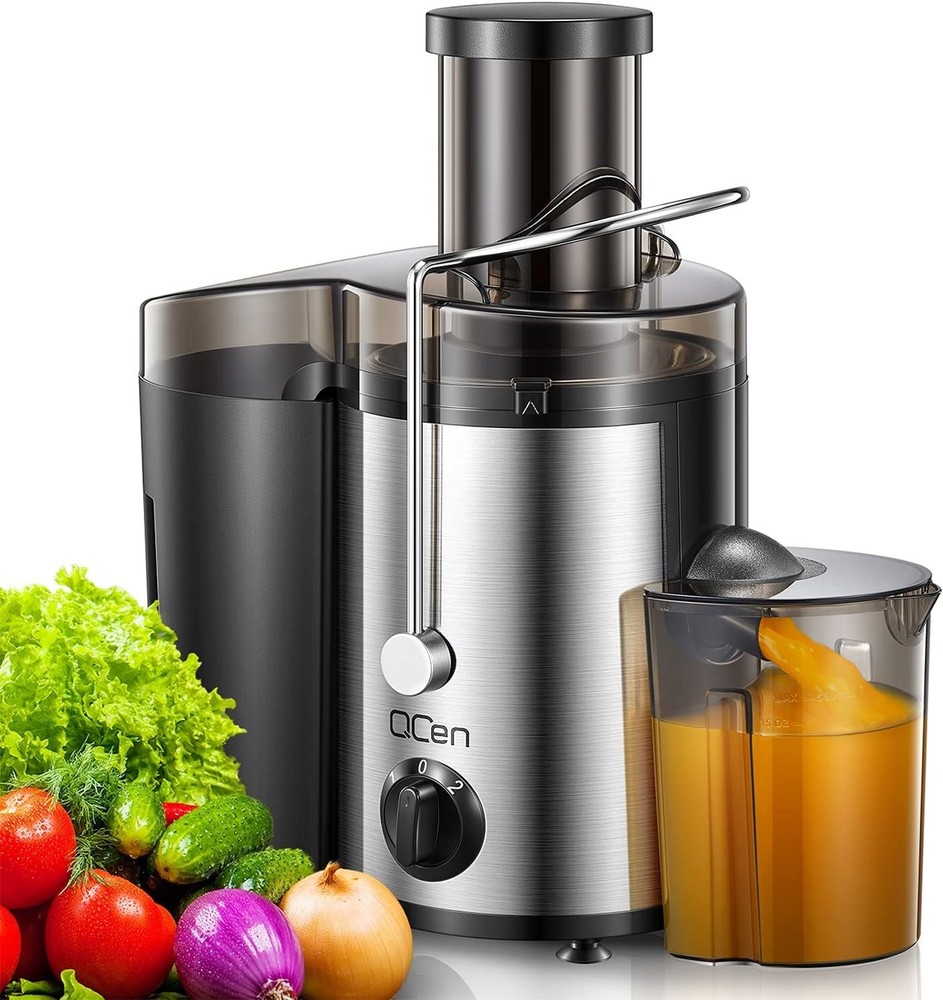 Efficient 500W Juicer Extractor - Dual Speed Control & Easy Clean Design