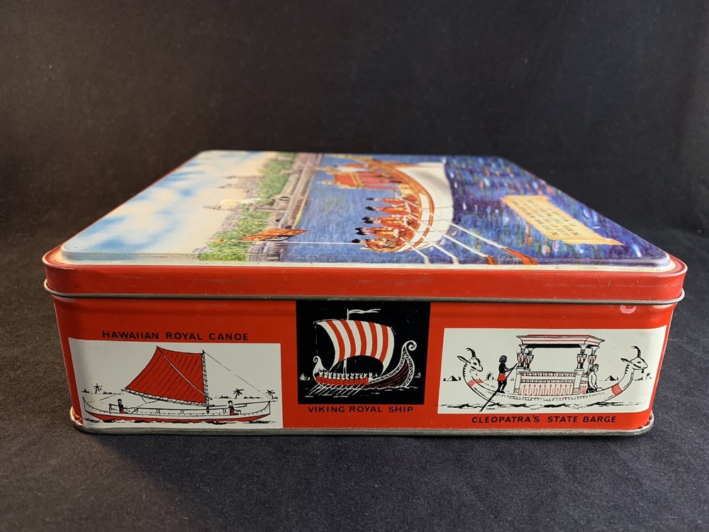 Vintage “The State Barge on the River Thames” Tin