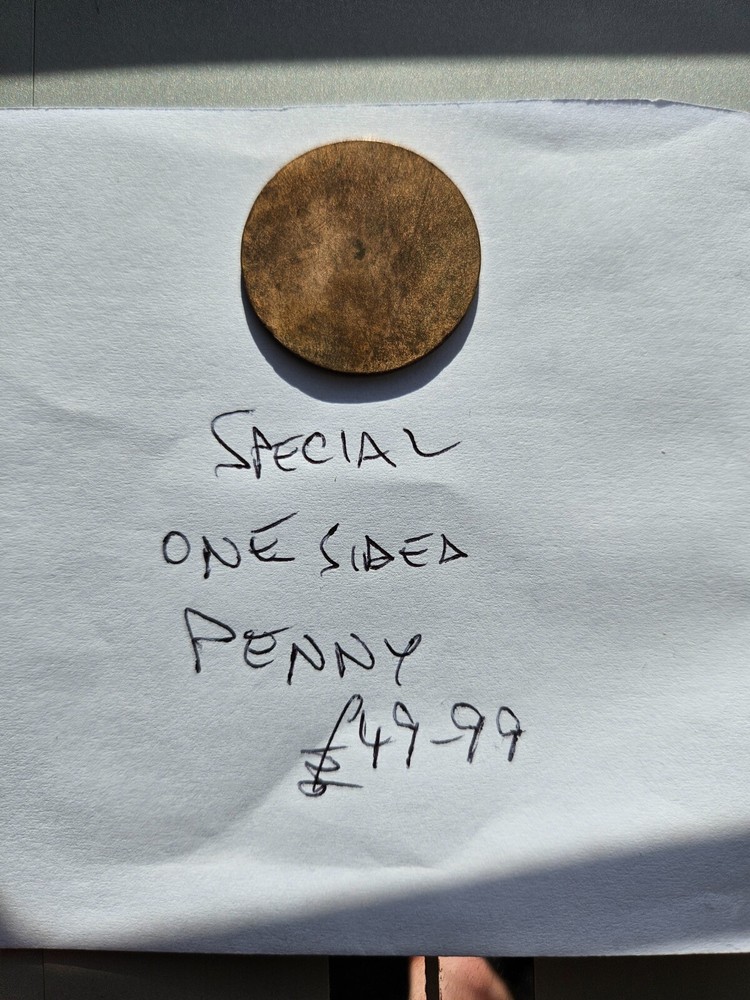 Pre decimal British one penny coin