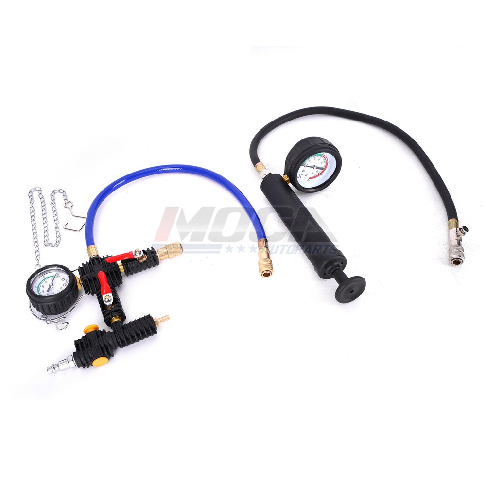 28pcs Radiator Pressure Tester Vacuum Cooling System Refill Kit with User Manual