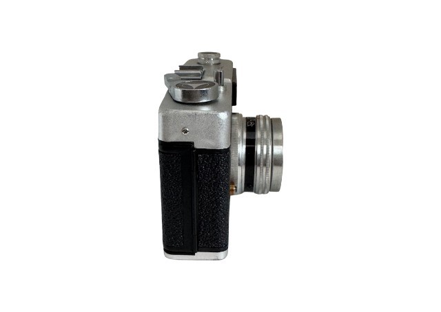 Meikai EL 35mm Camera with cap and case Untested