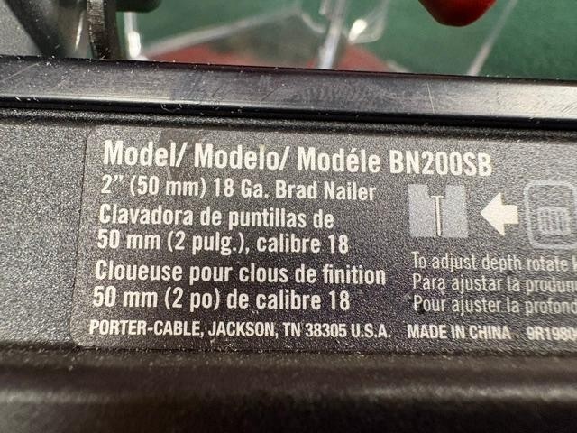 Porter Cable Brad Nailer