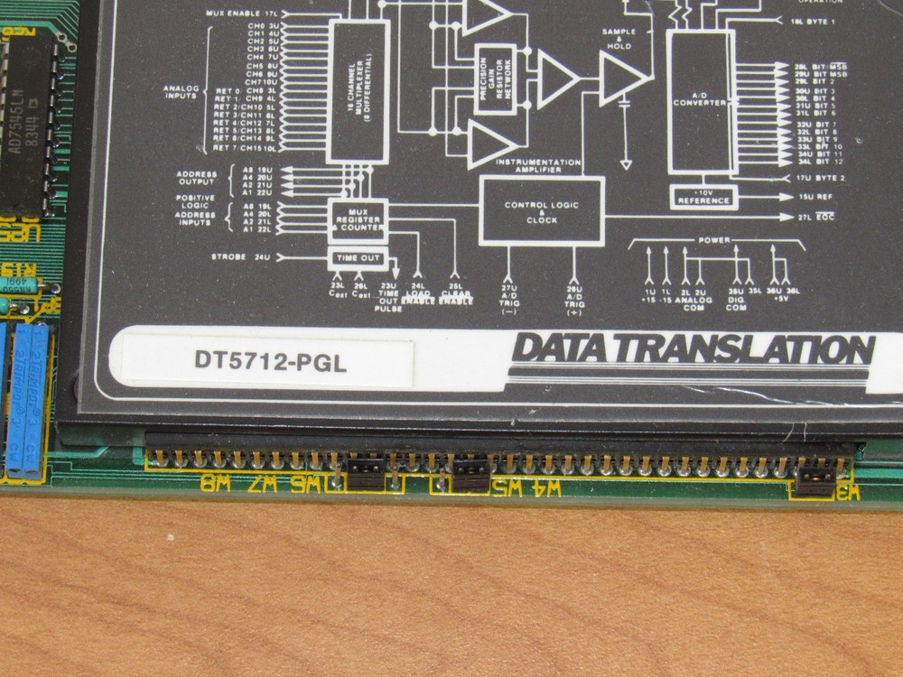 Data Translation Data Acquisition Board - DT2805 or DT5712-PGL - UNTESTED