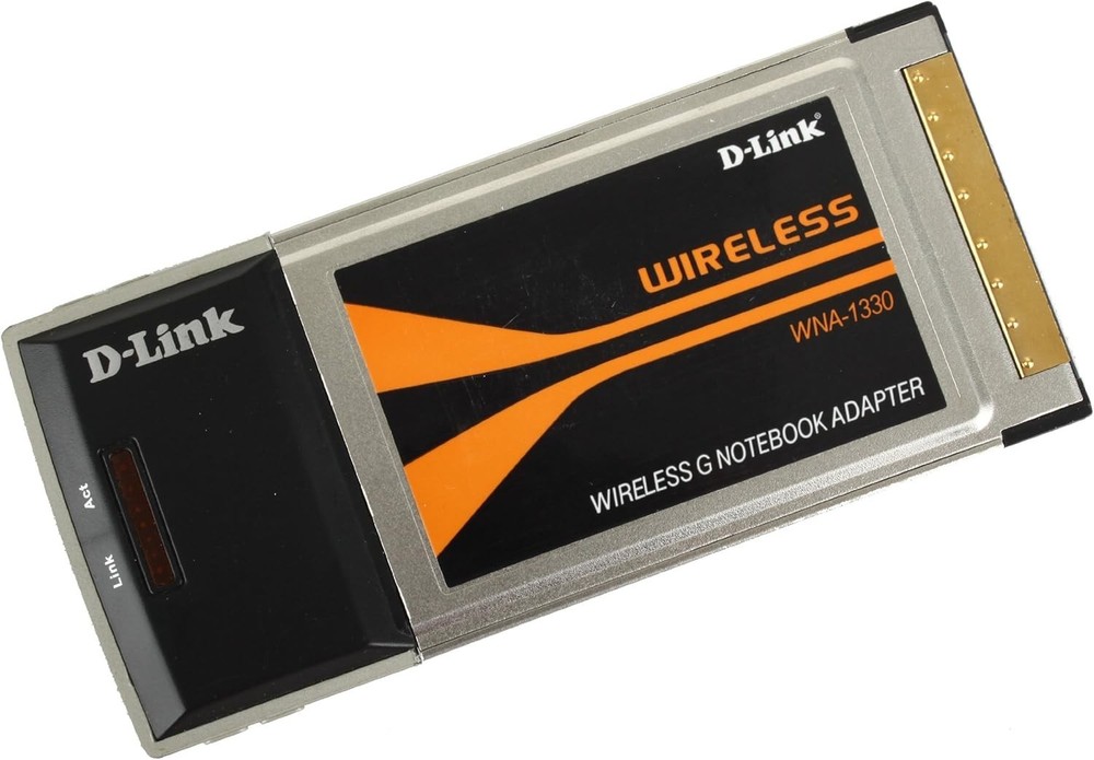 D-Link WNA-1330 54Mbps 802.11g Wireless G Notebook Adapter