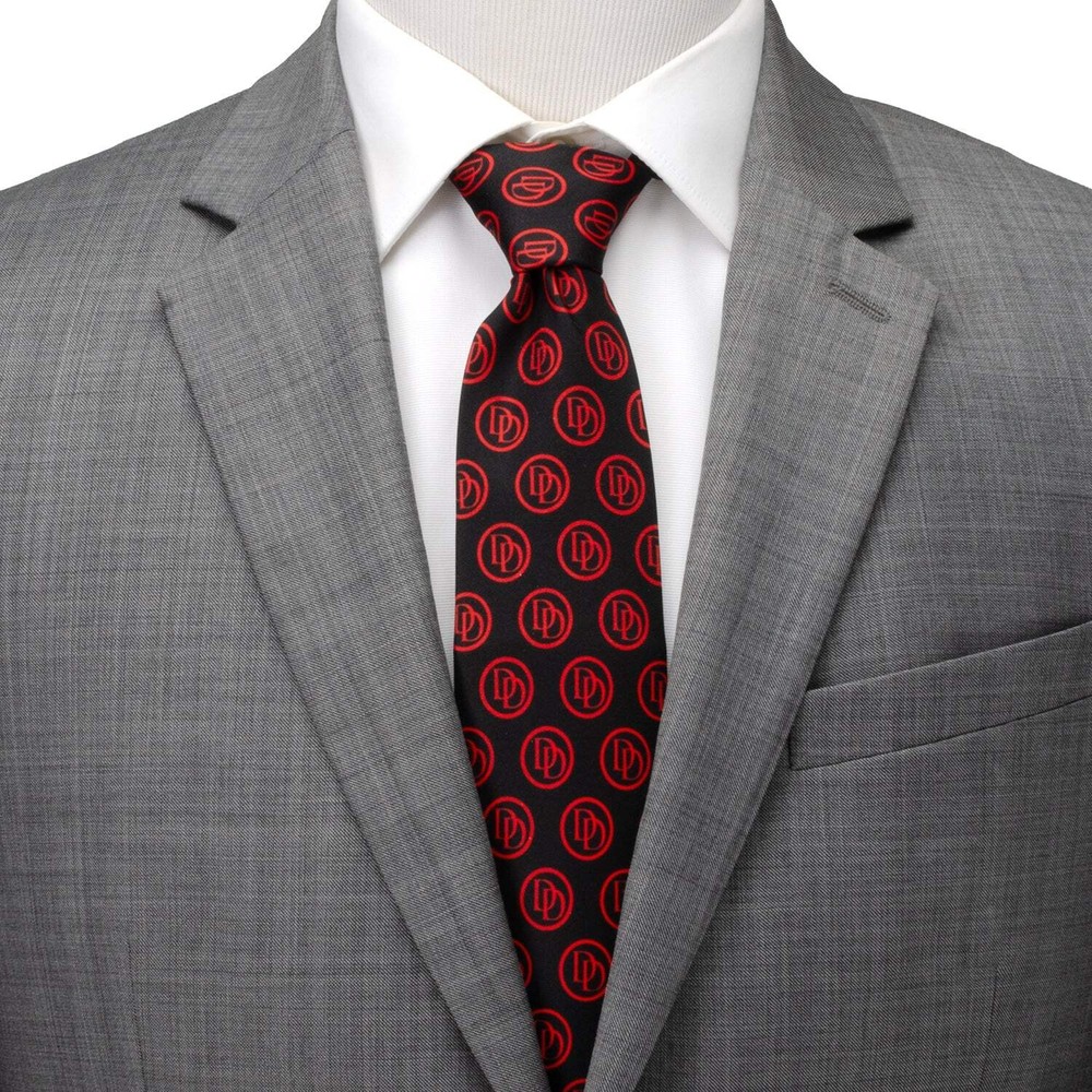 Marvel Daredevil Men’s Black Tie
