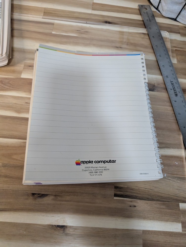 Vintage Apple II Reference Manuals Basic Exercises Apple, DOS Program, A2 Basics