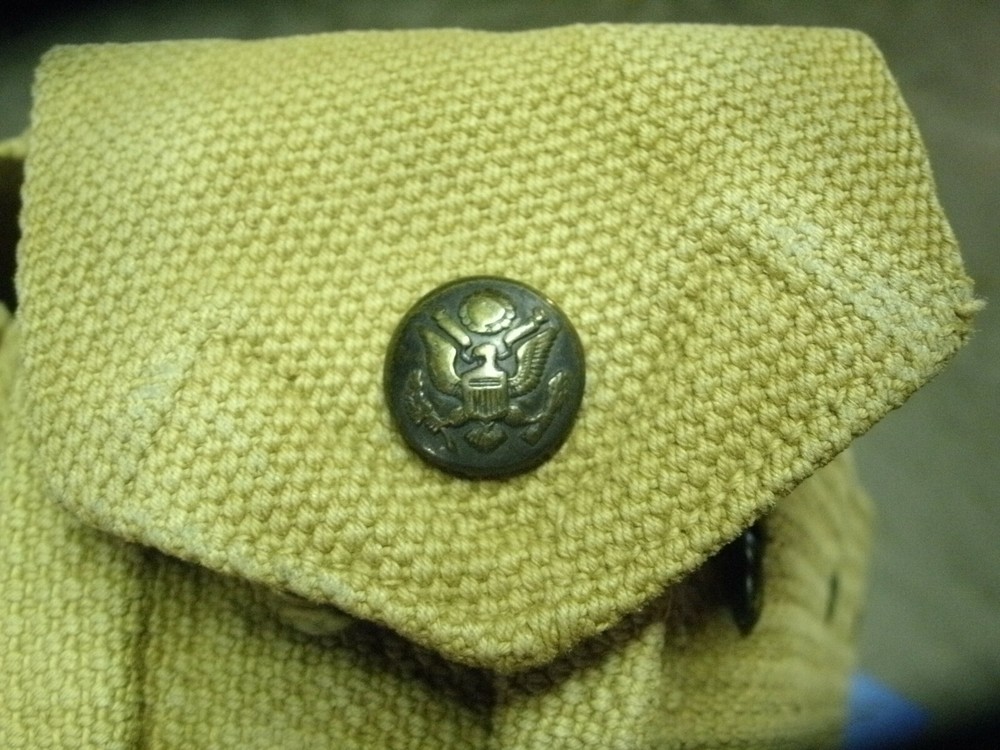 MILLS MODEL 1903 CARTRIDGE BELT WITH EAGLE SNAPS