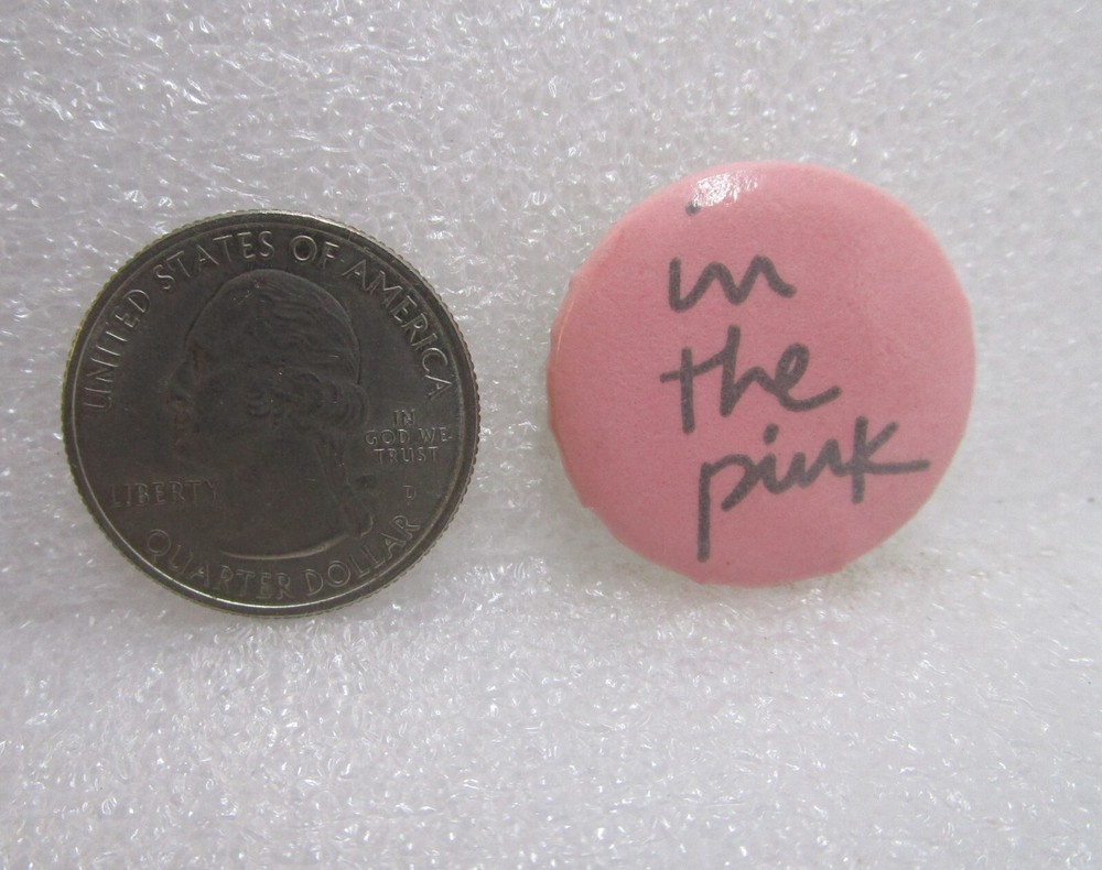 In The Pink Button Pin