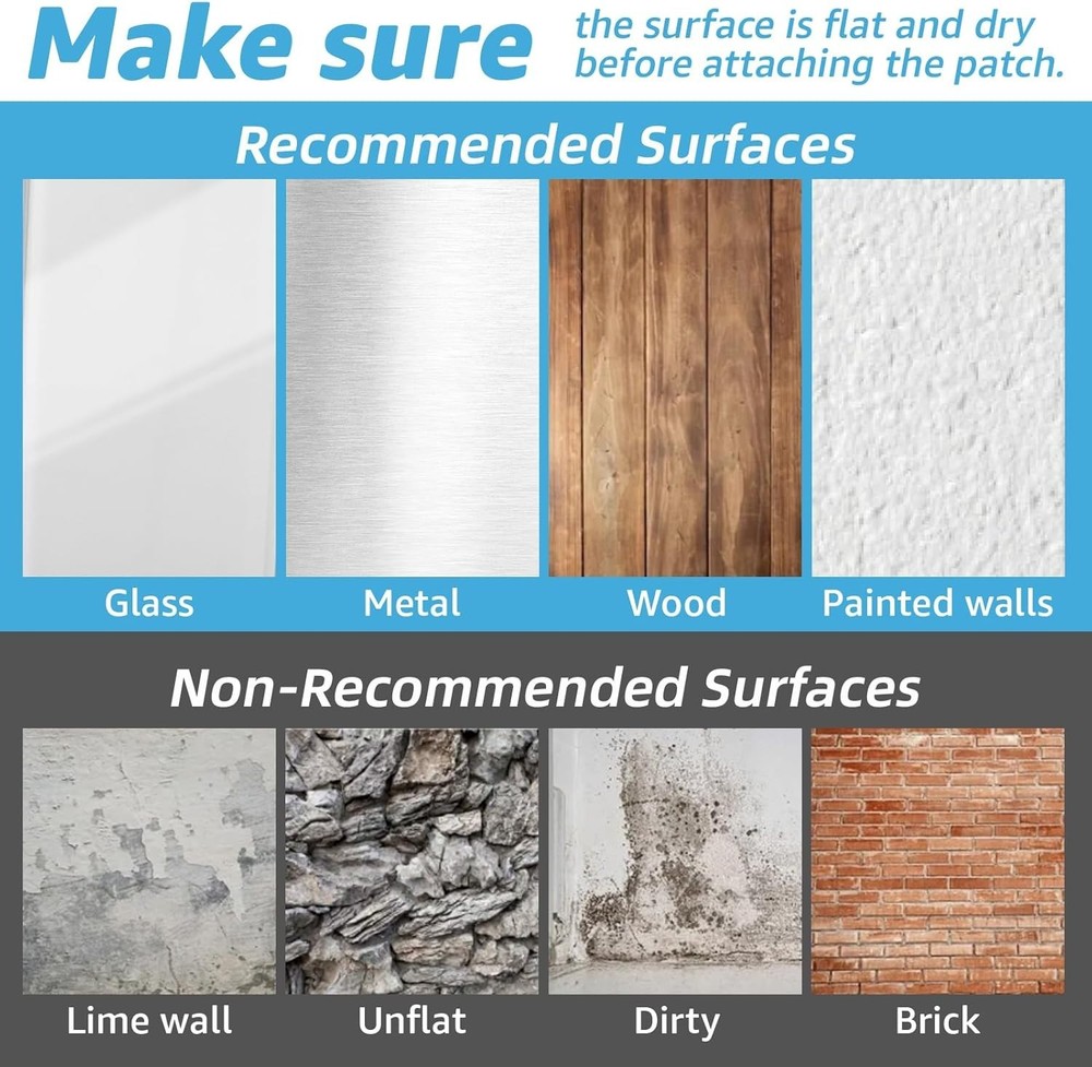 48 Sets Heavy-Duty Hook and Loop Adhesive Strips - 1" x 1" for Versatile Use