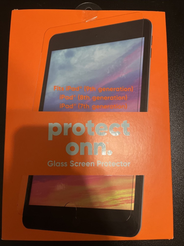 Protect Onn Glass Screen Protector for iPad (7&8&9th generation)