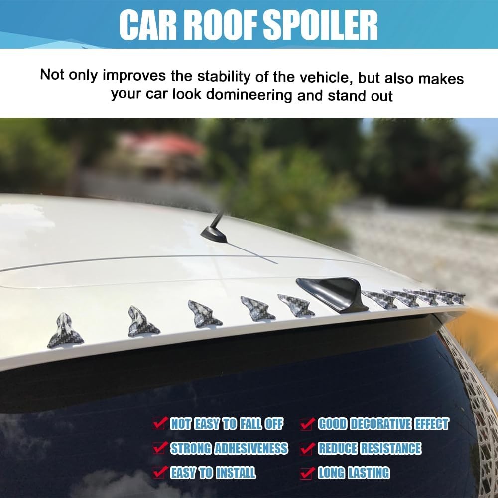 10PCS Universal Car Diffuser Set, Glossy Black