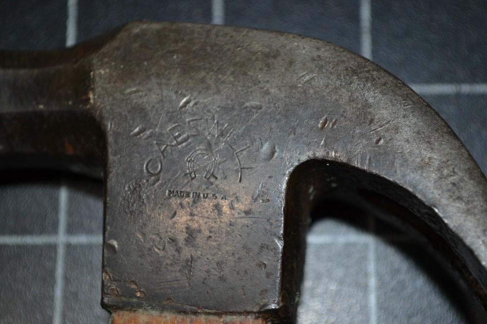 CAPEWELL - CLAW HAMMER - 16oz - ALL ORIGINAL - NICE OCTAGONAL HANDLE