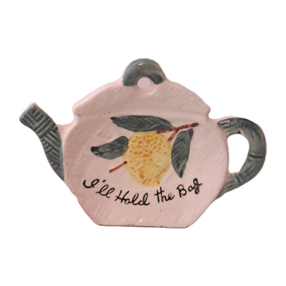 Ceramic Fruit Teapot Teabag Holder (S)
