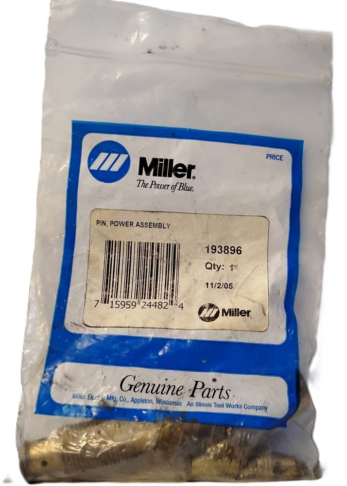 Miller 193896 Power Pin Assembly