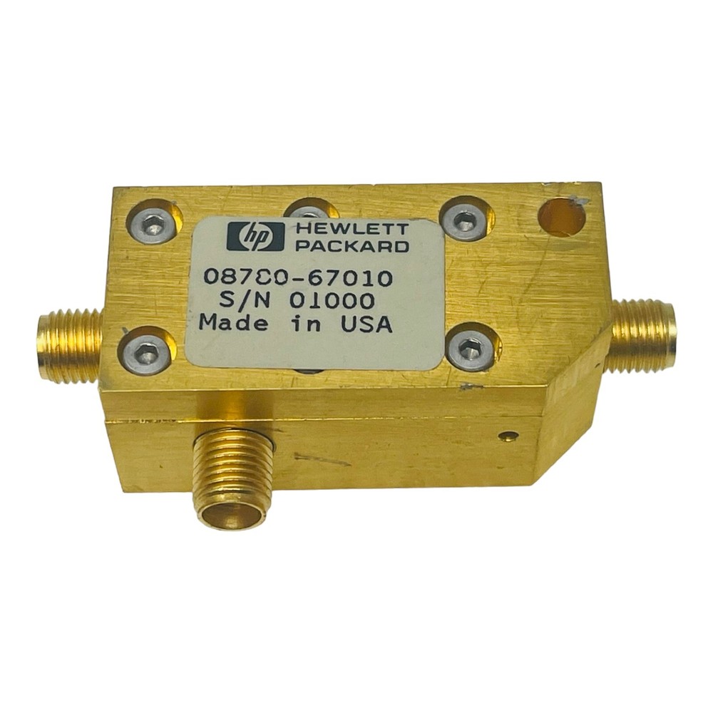 HP 08700-67010 COUPLER FILTER USED