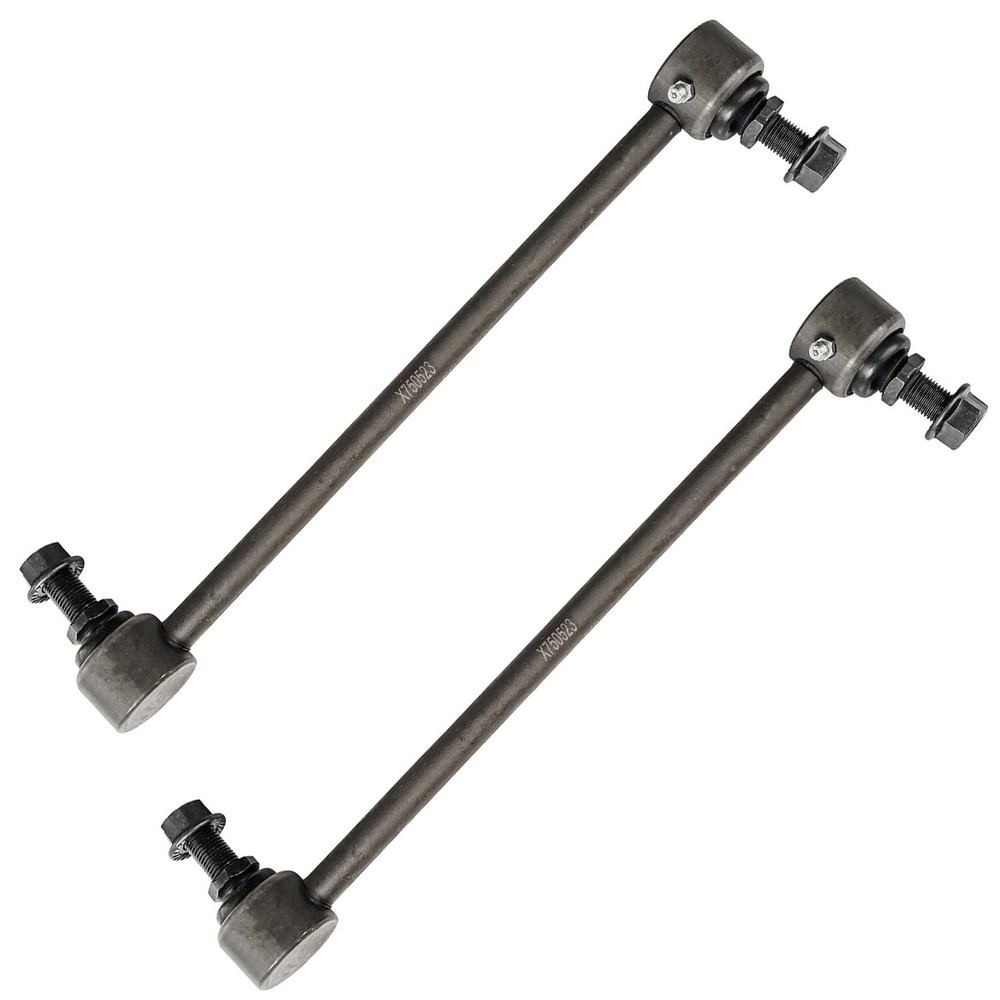 6pc Front Sway Bars + Inner Outer Tie Rods for 2012-2017 Hyundai Accent Kia Rio