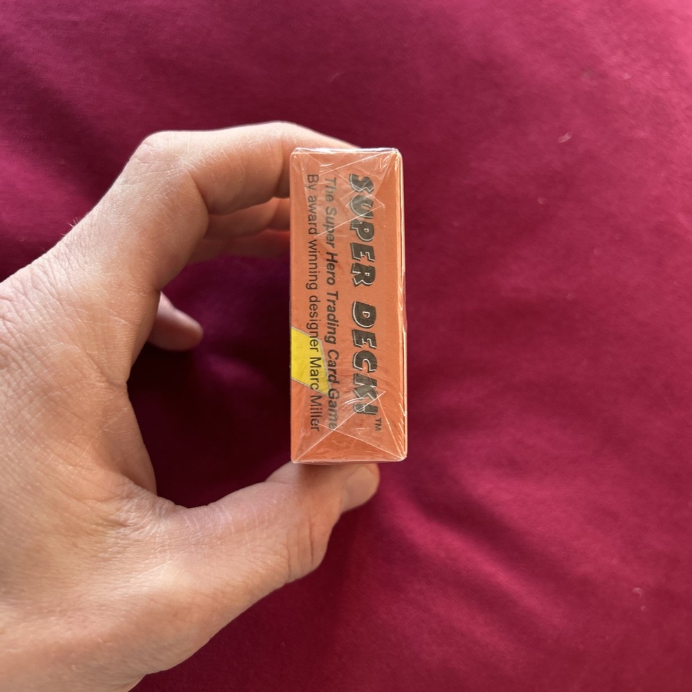 SUPER DECK! super hero CCG SEALED Premier Starter Deck