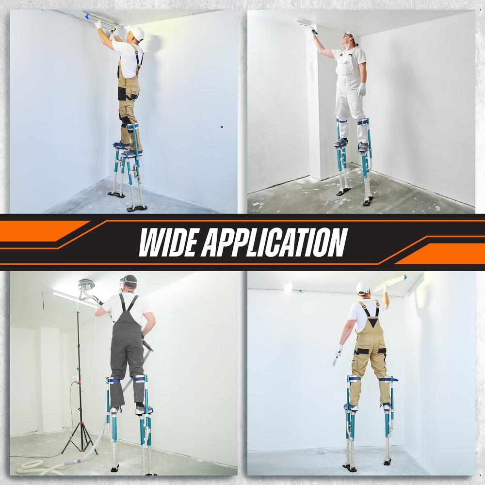 Tool Professional 18"-30" Blue Drywall Stilts Highest Quality