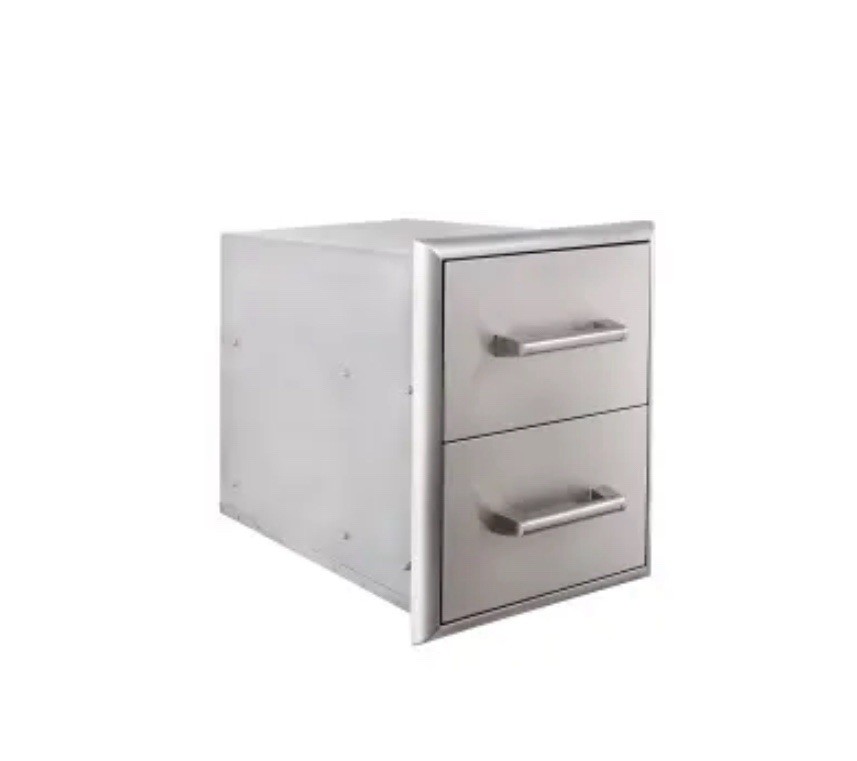 EdgeStar 16 Inch Wide Double Storage Drawers E160DRAW2
