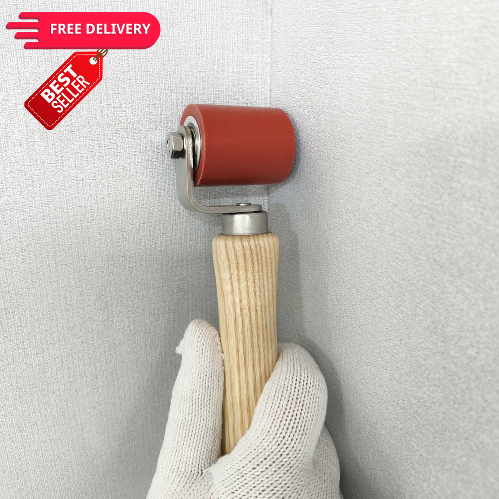 Welding Handheld Roller,4cm Silicone Seam Roller, Smoothing Roller Tool...