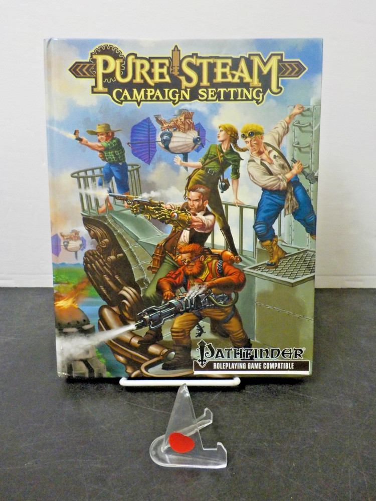 C0902 Pathfinder "Pure Steam Campaign Setting" RPG Book (See Cond.)