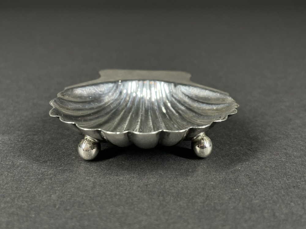 Vintage Maciel Mexican Sterling Shell Shape Small Trinket Ring Dish